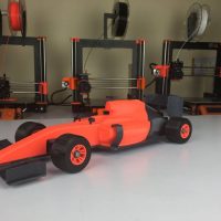 Gia công in 3D màu xe đua công thức 1