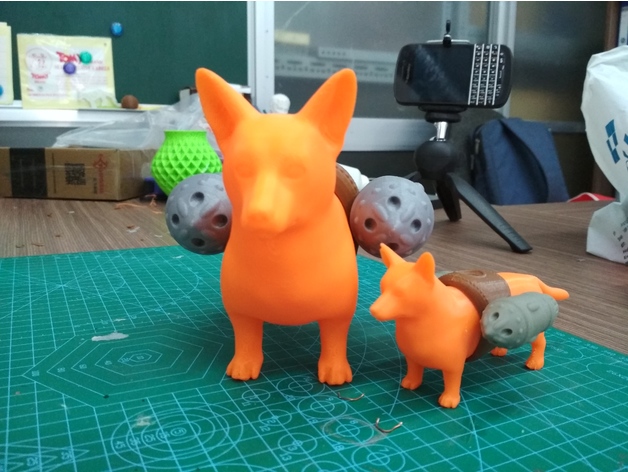 cho corgi in 3D – rocket chien binh (3)